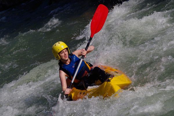 Descenso Kayak Río Gualdalquivir en Cazorla