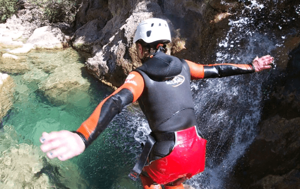 salto Barrancos Río Cazorla