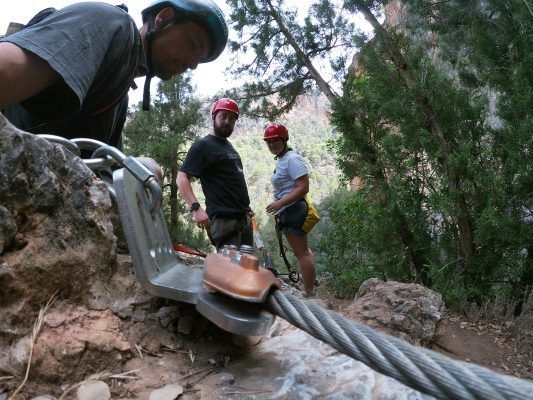 Anclajes Vía Ferrata Cazorla
